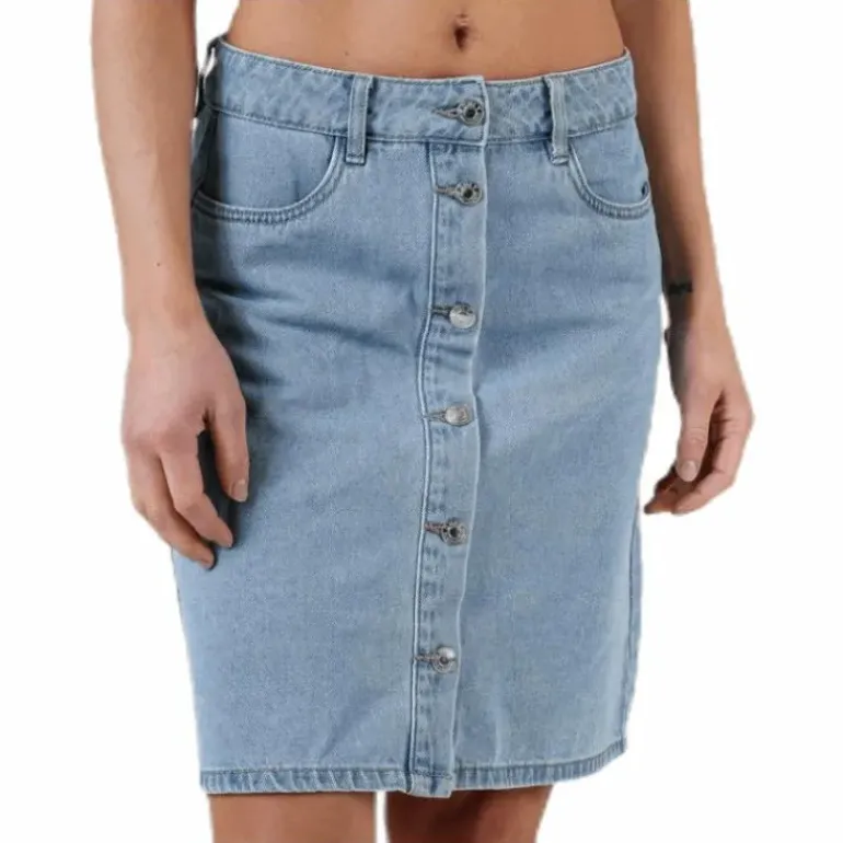 Farrah Reg Dnm Skirt Blue