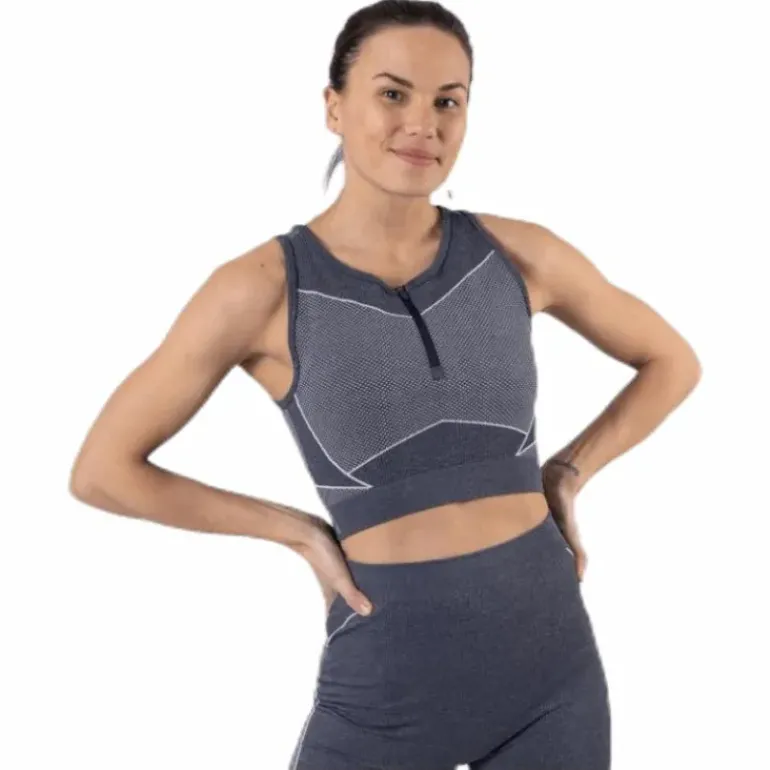 Fifi Life Circular Sports Bra Blue