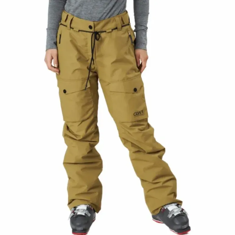 Fine Pants W Light Olive