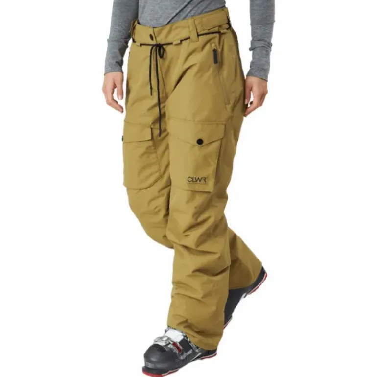 Fine Pants W Light Olive
