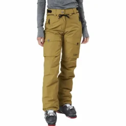 Fine Pants W Light Olive