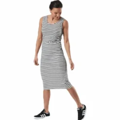 Fiona Tank Dress Blue/White