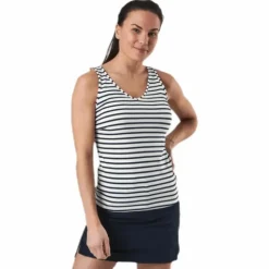 Fiona Tanktop Blue/White