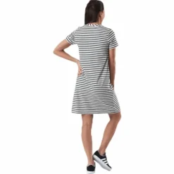 Fiona Tee Dress Blue/White
