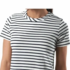 Fiona Tee Dress Blue/White