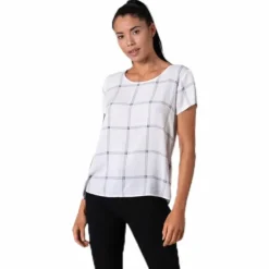 First One Ss Aop Top White