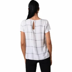 First One Ss Aop Top White