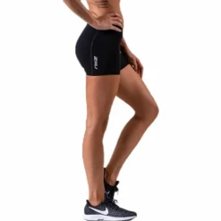 Fitness Comp.4 Inch Shorts Black/Silver