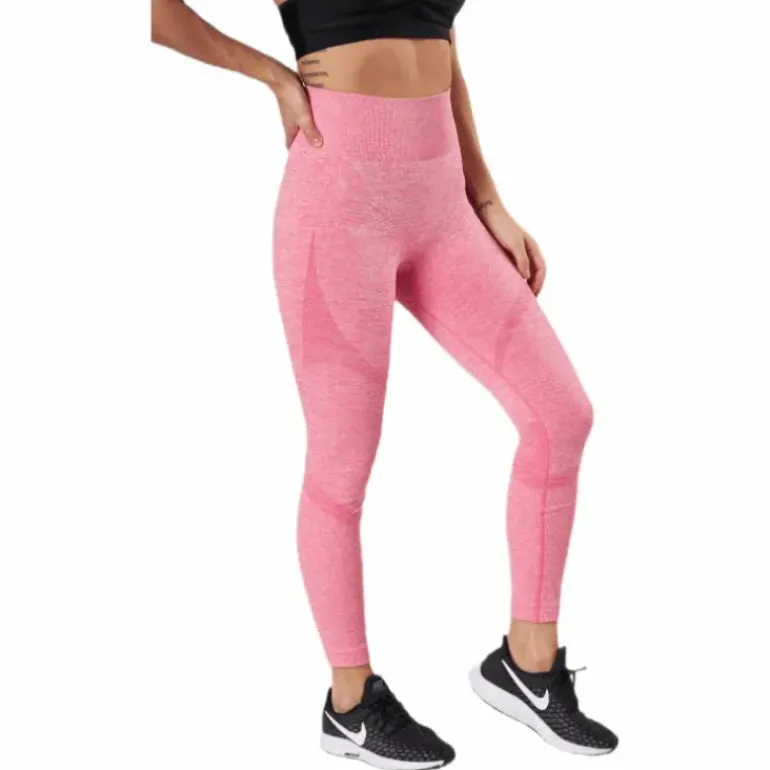 Fitness Melange Tights Pink