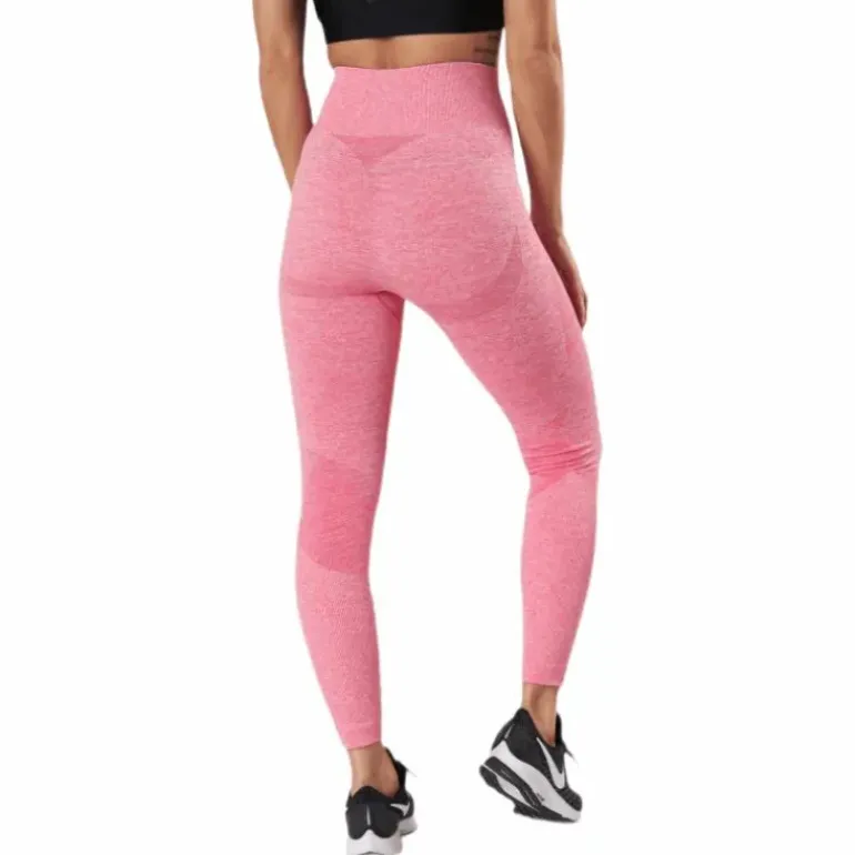 Fitness Melange Tights Pink