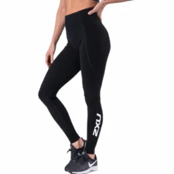 Fitness NewHeightComp Tight White/Black