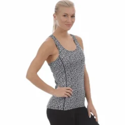 Flash Tank top White/Black