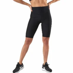 Flatter High Waist Biker Shorts Black
