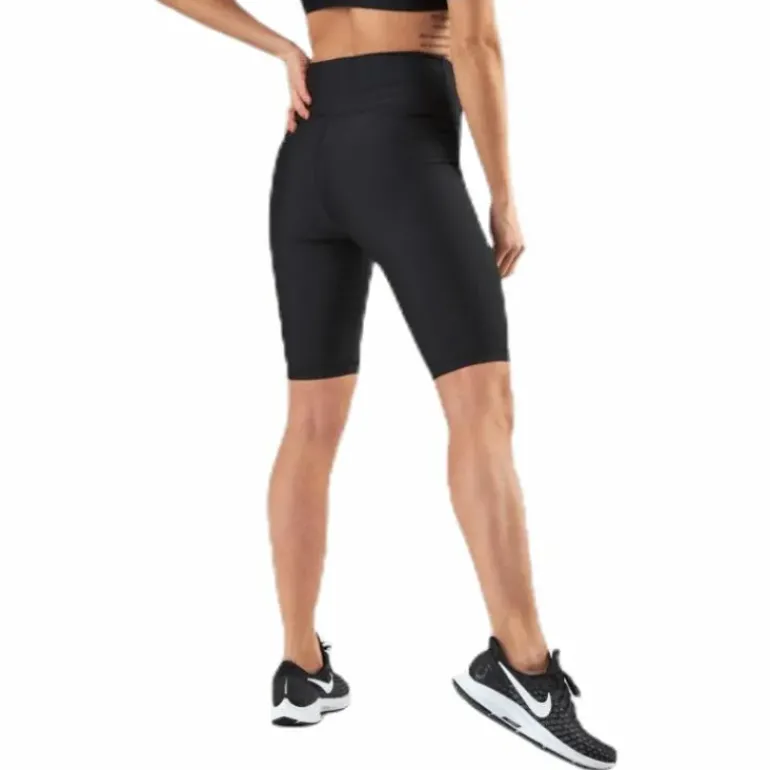 Flatter High Waist Biker Shorts Black