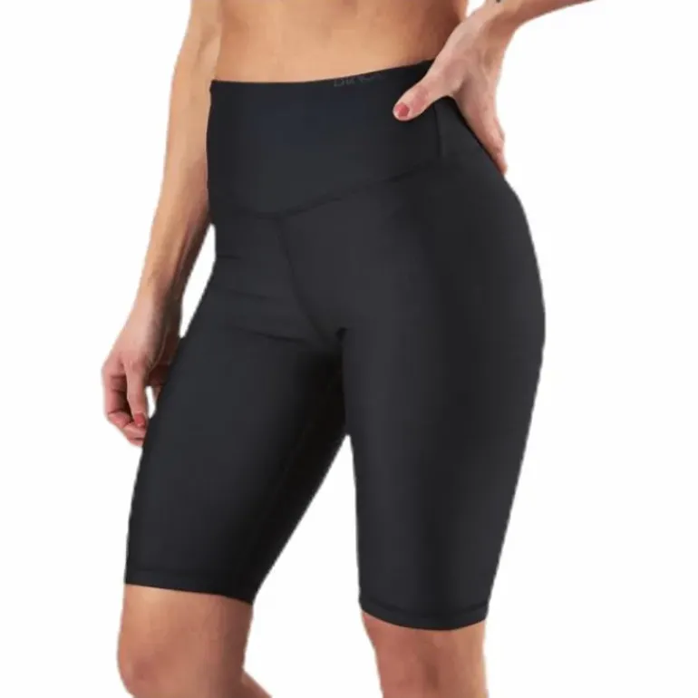 Flatter High Waist Biker Shorts Black