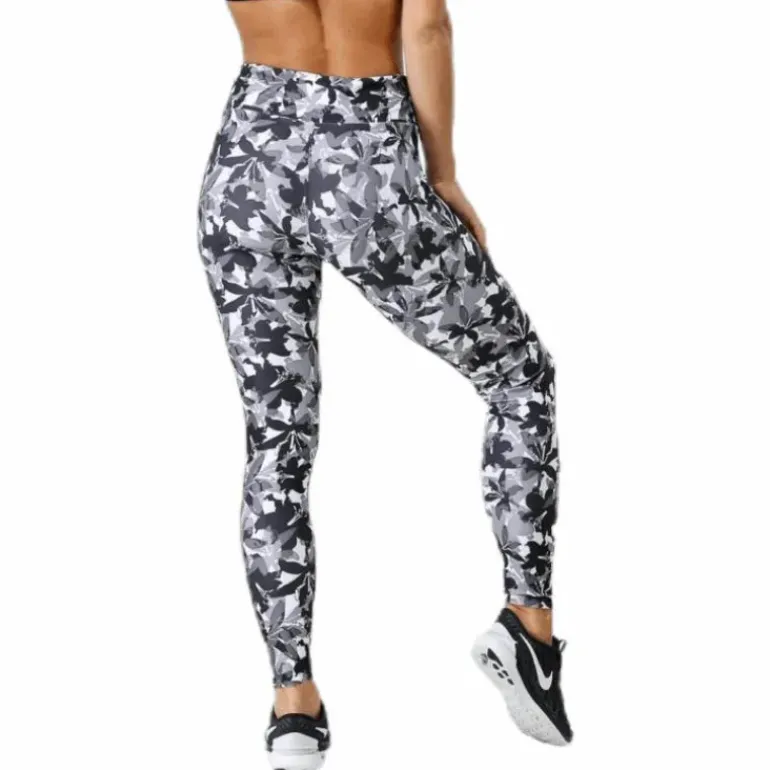 Flattering AOP Tights Grey