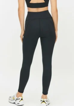 Flattering Curved High Waist T Black