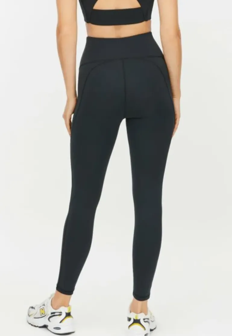 Flattering Curved High Waist T Black