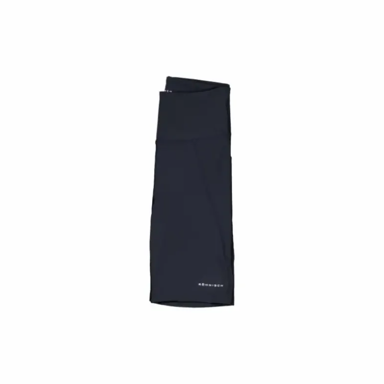 Flattering High Waist Bike Tig Black