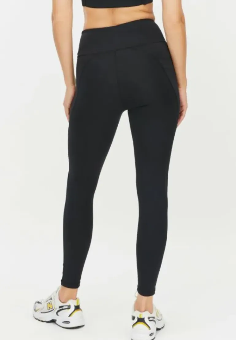 Flattering High Waist Tights Black