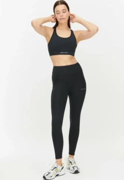 Flattering High Waist Tights Black