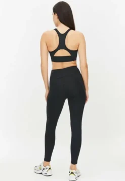 Flattering High Waist Tights Black