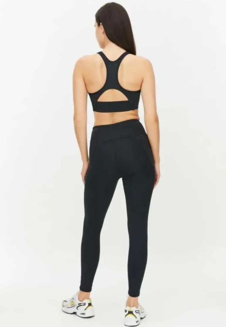 Flattering High Waist Tights Black