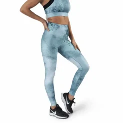 Flattering Keira Printed Tights Green