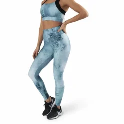 Flattering Keira Printed Tights Green