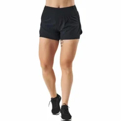 Flex Woven 2-in-1 Short Black