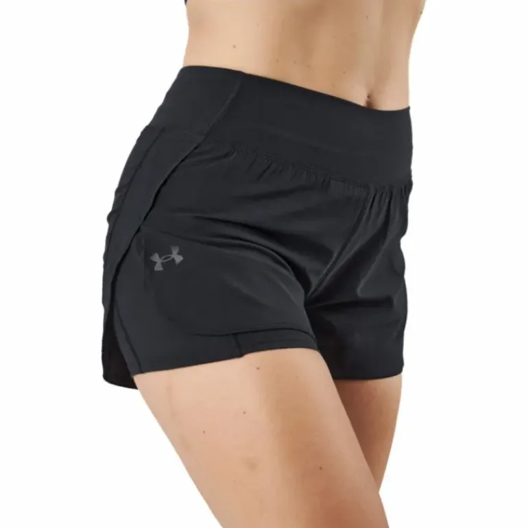 Flex Woven 2-in-1 Short Black