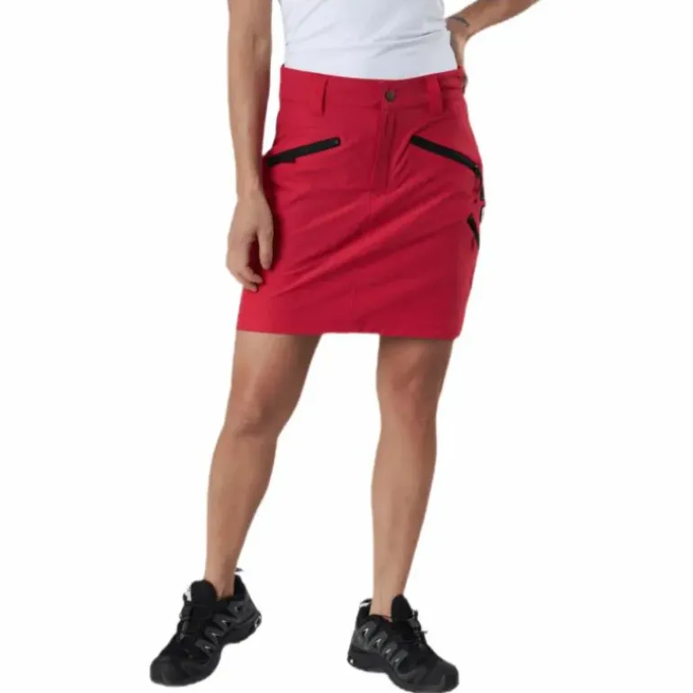 Flexi Skort Skirt Molten red
