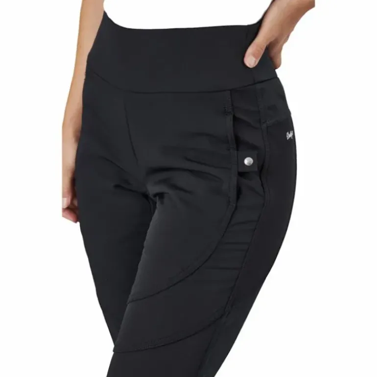 Fliza Plain Pants Black