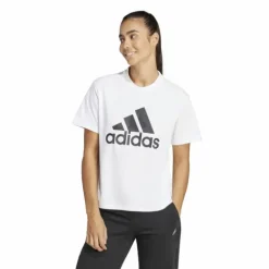Floral Graphic Big Logo T-Shirt White