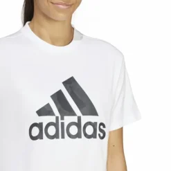 Floral Graphic Big Logo T-Shirt White