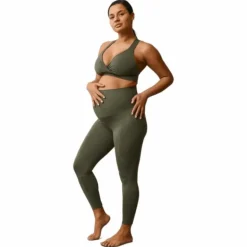 Flow Leggings Pine Green