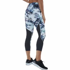 Fly Fast Printed Crop Blue