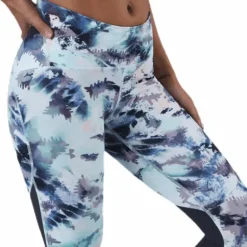 Fly Fast Printed Crop Blue