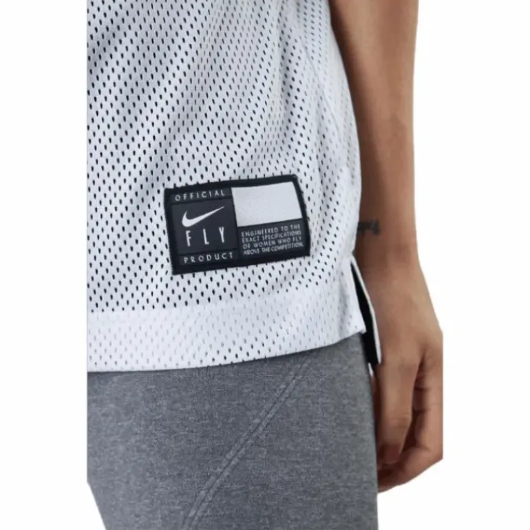 Fly Rev Print Jsy White/Black