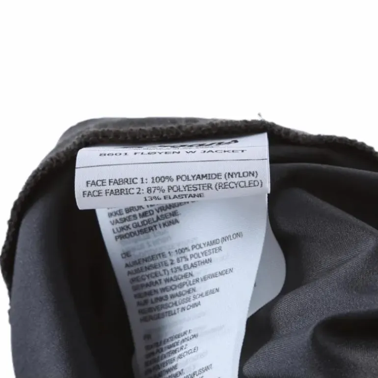 Fløyen Jacket Black/Grey