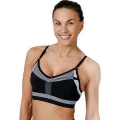 Flyknit Indy Bra White/Black