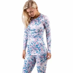 Forget-Me-Not Printed L/S Tee Patterned