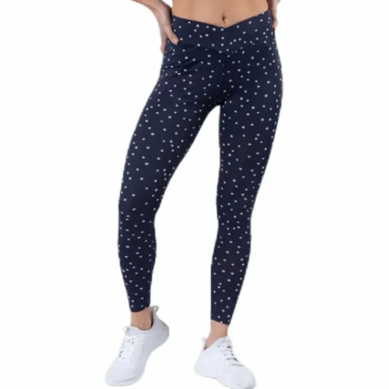 Francesca Aop Hw Training Tights Blue