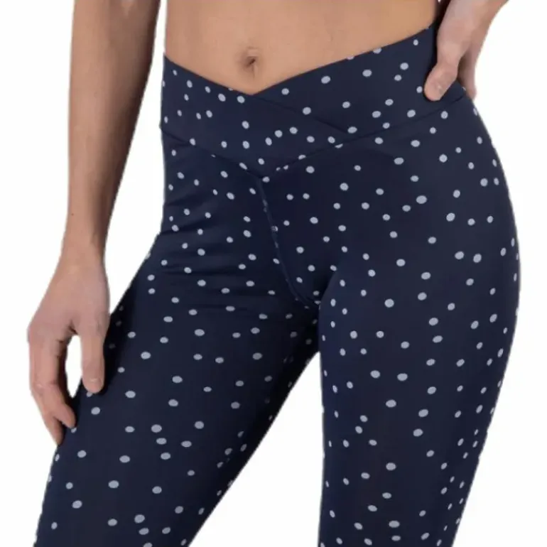 Francesca Aop Hw Training Tights Blue