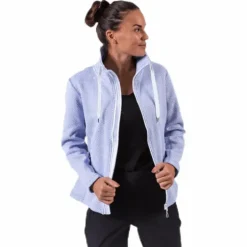 Freida Melange Fleece Jacket Purple