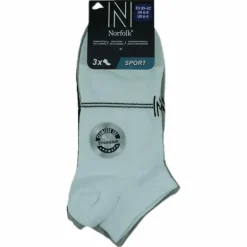 Fresh- 3-Pack Cotton Low Cut Training Socks Patterned