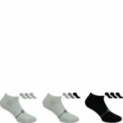 Fresh- 3-Pack Cotton Low Cut Training Socks Patterned