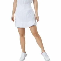Frill Skort White