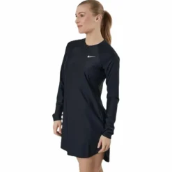 Full Coverage Swim Tunic Black