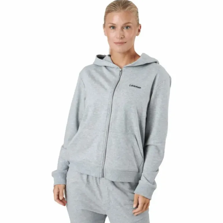 Full Zip Hoodie Grey Heather